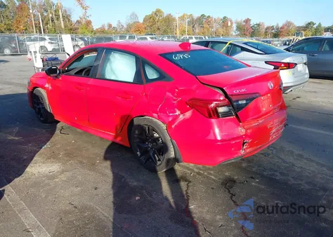 2024 Honda Civic Sport из США, поврежденный, VIN 2HGFE2F52RH569985